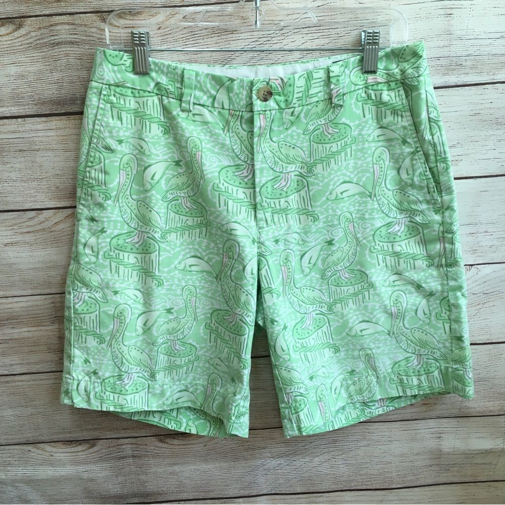VINEYARD VINES BREAKER SHORTS IN PELICAN PRINT